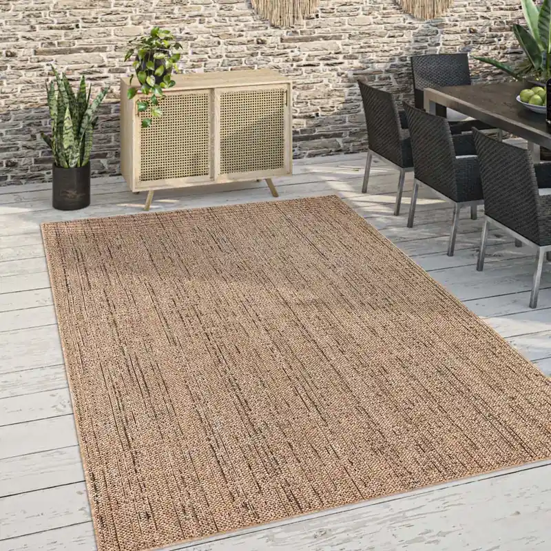 Snelle Levering Jute buitenkleed – Lobe beige Black Friday-39%