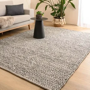 Nieuw Wollen vloerkleed – Agder grijs Black Friday-40%