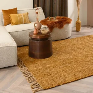 Gereduceerde Prijs Jute vloerkleed Chunky – Boho&me – goud/naturel Black Friday-26%
