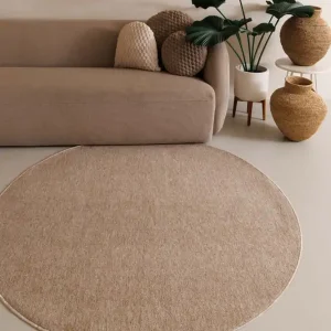 Alleen Vandaag Rond vloerkleed Lush – beige    -73%