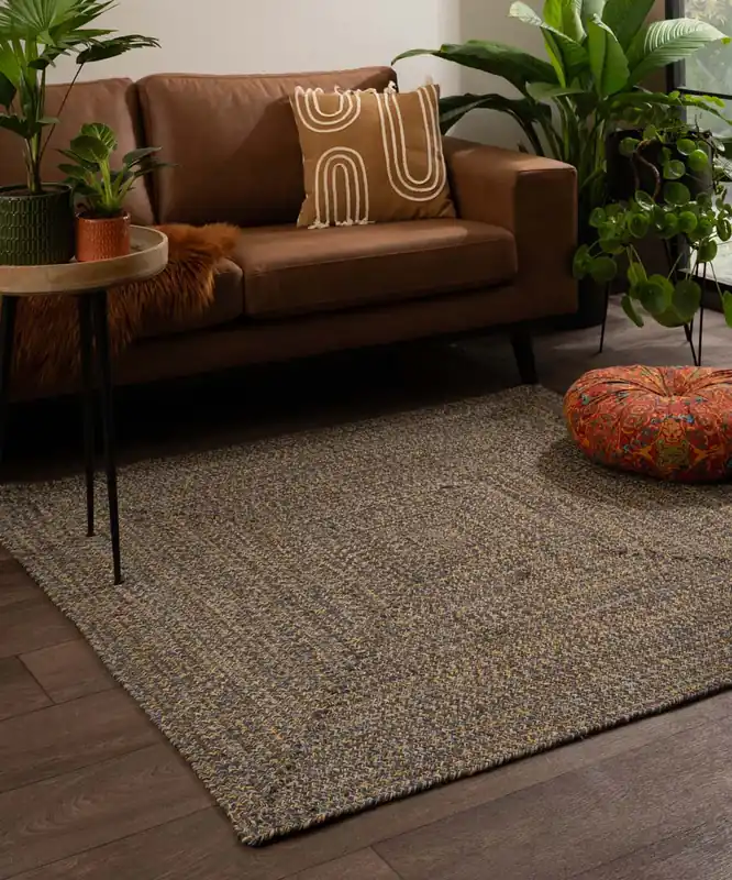 Vloerkleed katoen vierkant – Joy multi Black Friday-30% Modern