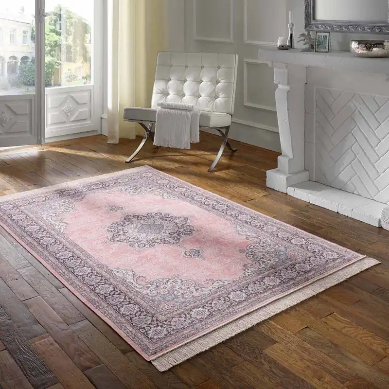Lage Kosten Perzisch tapijt – Regal Lucian roze Black Friday-36%