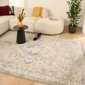 Laatste Kans Vintage vloerkleed – Classic Bernard groen/ivoor Black Friday-67%