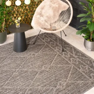 Bohemian buitenkleed – Retreat grijs Black Friday-38% Luxe
