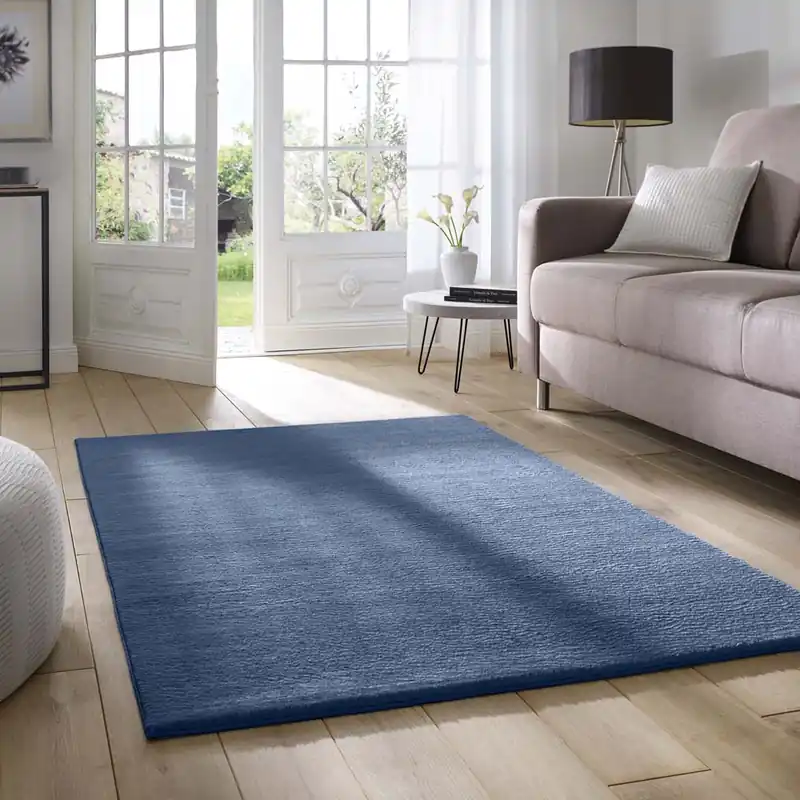 Zacht vloerkleed – Loft donkerblauw (wasbaar 30°C) Black Friday-39% Trendy