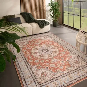 Veilige Betaling Vintage buitenkleed – Valenca Nova terracotta Black Friday-35%