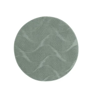 Nieuwe Collectie Rond zacht vloerkleed – Fuzz Whirl groen Black Friday-42%