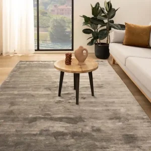 Viscose vloerkleed – Pearl zilver Black Friday-35% Flitsaanbieding