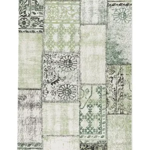 In De Mode Patchwork buitenkleed – Verdant Foliage groen Black Friday-50%