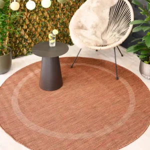Garantie Inbegrepen Rond buitenkleed – Sunset terracotta Black Friday-38%
