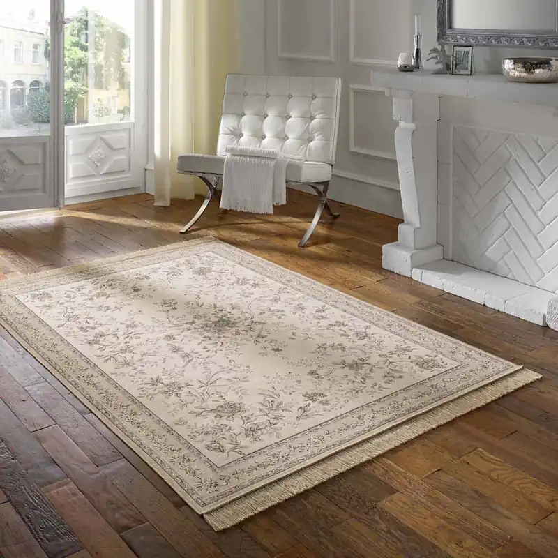 Hoge Kwaliteit Oosters vloerkleed – Regal Flora beige Black Friday-36%
