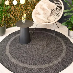 Rond buitenkleed – Sunset zwart Black Friday-38% Snelle Levering