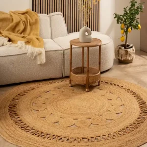 Jute vloerkleed rond – Sunny naturel Black Friday-33% Nu Kopen