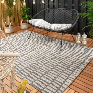Buitenkleed Bricks – grijs/crème Black Friday-51% Beste Prijs