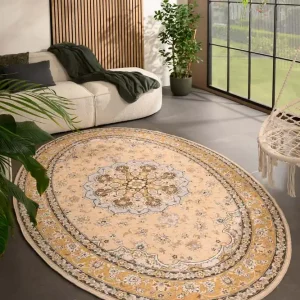 Limited Edition Buitenkleed ovaal Vintage – Valenca Nova geel Black Friday-35%