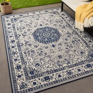 Aanbieding Vintage buitenkleed – Flip Agnes donkerblauw    Black Friday-37%