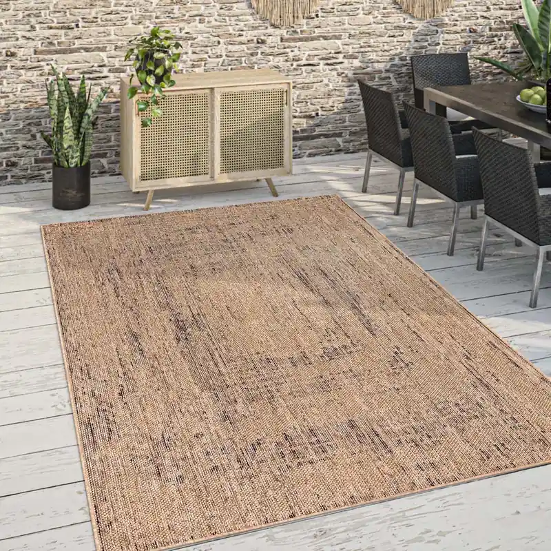 Authentiek Jute buitenkleed – Noor beige Black Friday-39%