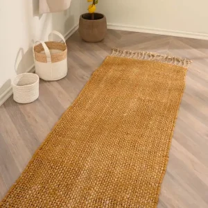 Merkproduct Jute loper Chunky – Boho & me – goud/naturel Black Friday-61%