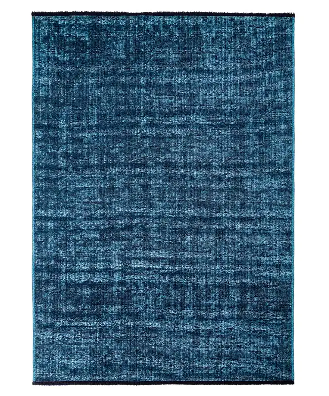 Rechtstreeks Van De Fabrikant Vintage vloerkleed – Liora blauw Black Friday-33%