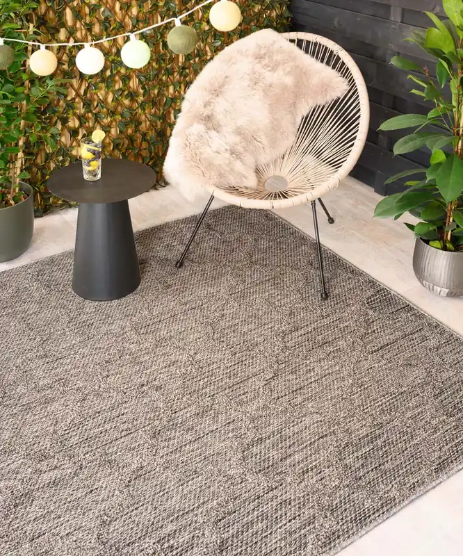 Buitenkleed – Trellis Retreat grijs Black Friday-38% Aanbieding