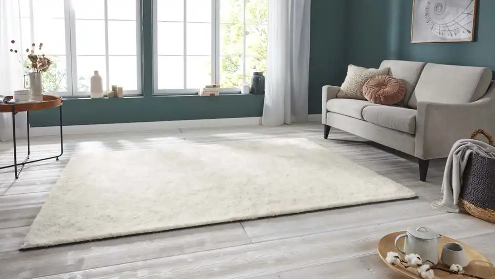 Beste Prijs Handgetuft hoogpolig vloerkleed Supersoft – crème -58%