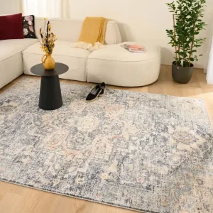 Vintage vloerkleed – Classic Leonard blauw Black Friday-51% Alleen Vandaag