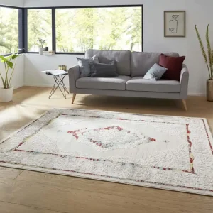 Gratis Retour Modern vintage vloerkleed Alba – zilver/grijs    -39%