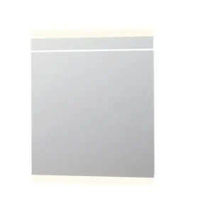 Nieuw Model Ink spiegel SP6 80 x 80 cm met indirecte boven/onder LED verlichting, geïntegreerde horizontale LED verlichting en sensorschakelaar
