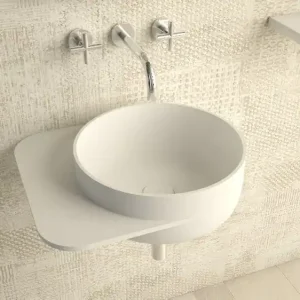 Ideavit SolidDual 2.0 wastafel 49x43 cm mat wit met plateau Koop Vandaag