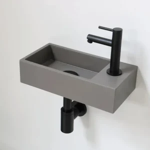 Ink Versus fonteinpack - rechts - quartz beton - toebehoren zwart Authentiek