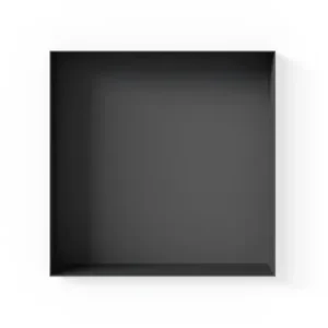 Looox Colour Box inbouwnis - 30x30cm - antraciet Seizoensaanbieding