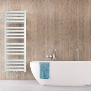 Garantie Inbegrepen Instamat Rim badkamerradiator 150 x 60 cm (H x L) wit