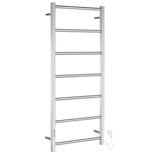 Smedbo Dry handdoekwarmer hoog 121,2x50 cm kubistisch FK706 Finale Uitverkoop