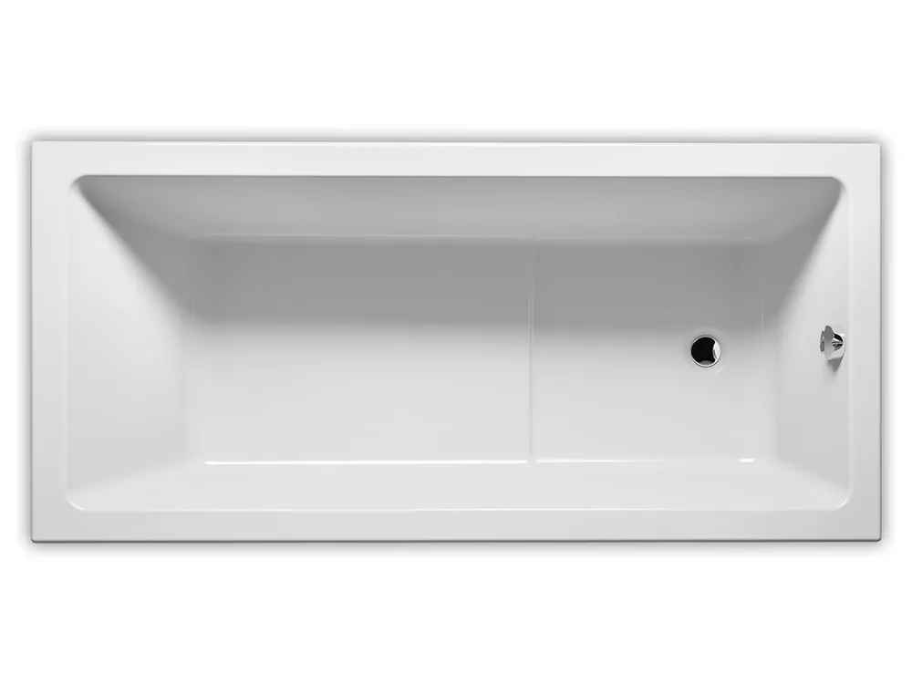 Topkwaliteit Riho Lusso Plus inbouwbad met douchevlak 170x80cm acryl wit