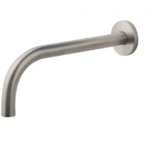 Wiesbaden SLIM 18mm uitloop rond 20cm 1/2" geborsteld staal Lage Kosten