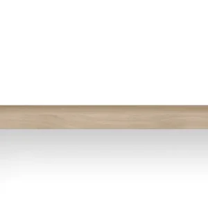 Speciale Aanbieding Looox Wooden Base Shelf Solo Eiken Old Grey 140cm mat zwart handdoekhouder rechts & links