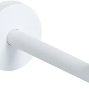 Nieuw Clou Flat toiletrolhouder zonder klep diepte 12,1 cm mat wit