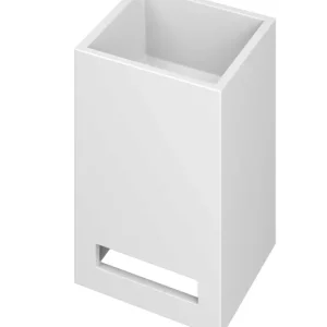 Hoge Kwaliteit Ink Skyscraper fontein 30x20cm polystone - mat wit