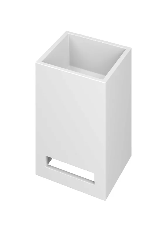 Hoge Kwaliteit Ink Skyscraper fontein 30x20cm polystone - mat wit