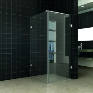 Wiesbaden Less douchecabines profielloos 100x100cm vierkant Garantie Inbegrepen