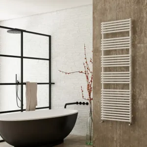 Actieprijs Instamat Bologna badkamerradiator 116 x 60 cm (H x L) wit