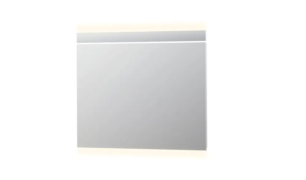 Ink spiegel SP6 100 x 80 cm met indirecte boven/onder LED verlichting, geïntegreerde horizontale LED verlichting en sensorschakelaar Fabrieksprijs