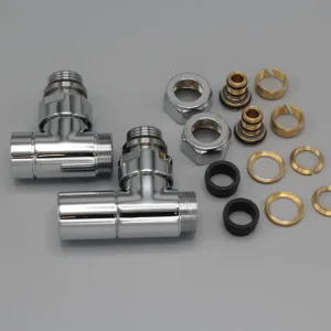 Instamat Cylinder aansluitset 1/2" - haaks - chroom Nieuwe Collectie