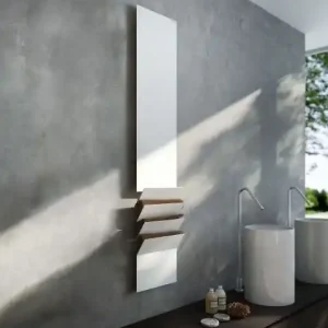Actieprijs Instamat Flaps designradiator - 171x35cm - Flaps onder - Wit