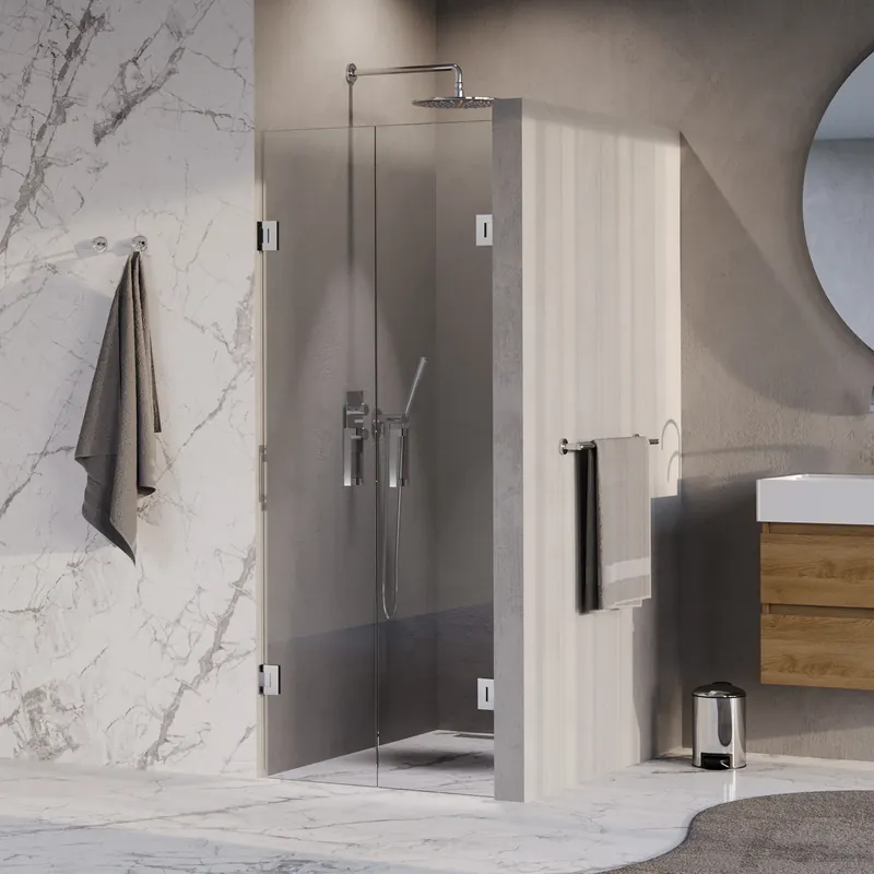 Brauer Void nis pendeldeur 80x200cm - chroom Nu Kopen