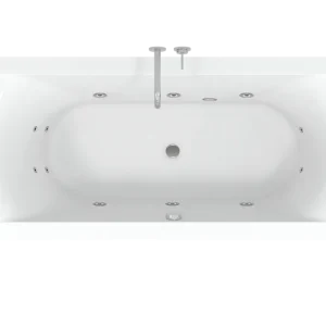 Weekendaanbieding Riho Lima Easypool 3.1 whirlpool inbouwbad 170x75cm - pneumatisch