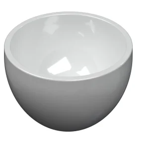 Ink Jazz XS opbouw fonteinkom 20cm polystone - glans wit Nieuwe Collectie