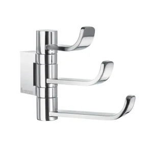 Seizoensaanbieding Smedbo Ice haak triple chroom