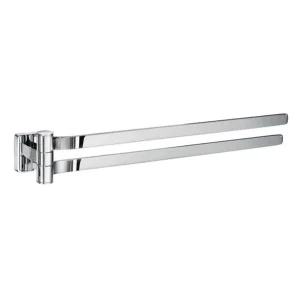 Lage Prijs Smedbo Ice handdoekhouder 2-lids chroom