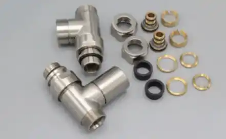 Instamat Cylinder aansluitset 1/2" - recht - geborsteld rvs Seizoensaanbieding